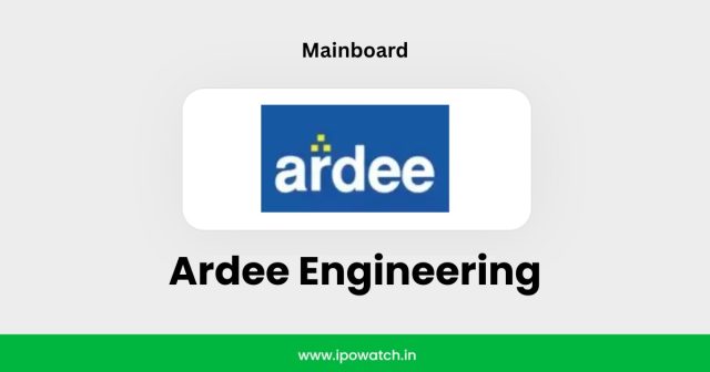 Ardee Engineering IPO