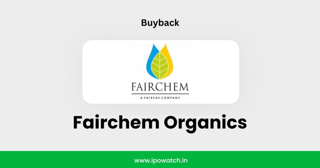 Fairchem Organics Buyback 2025
