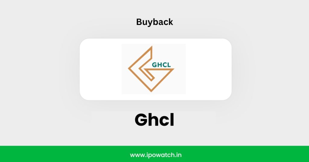 Ghcl Buyback 2025