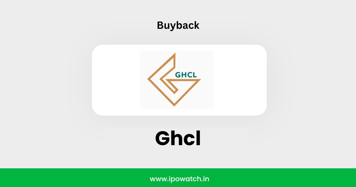 Ghcl Buyback 2025