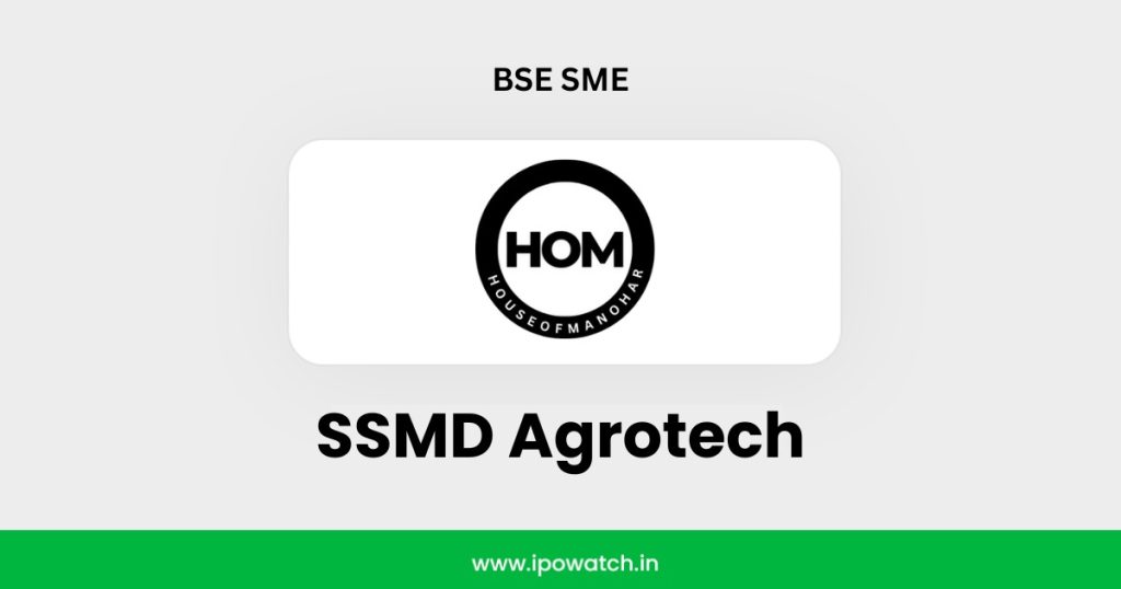 SSMD Agrotech IPO