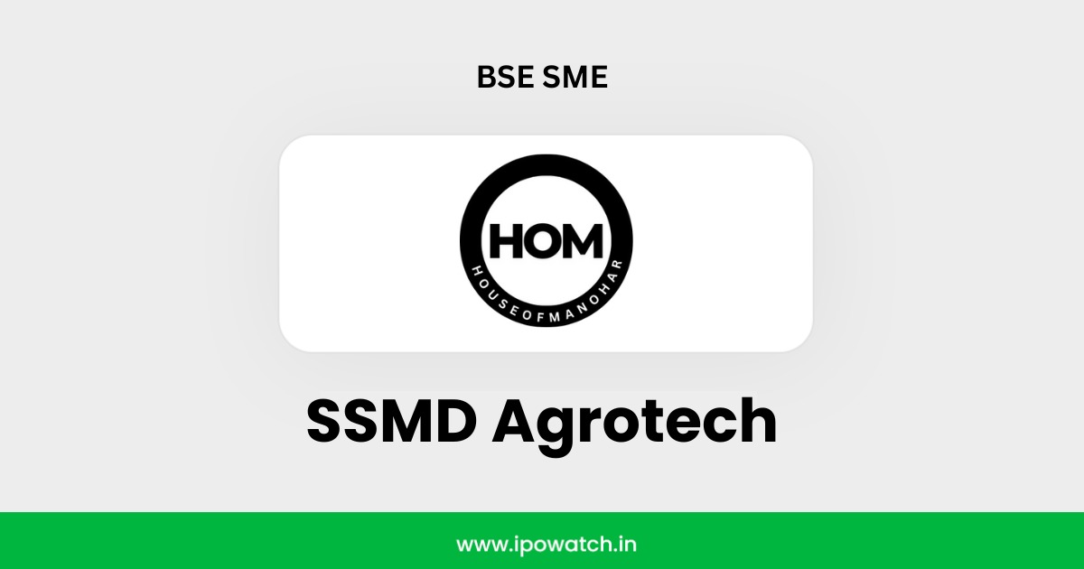 SSMD Agrotech IPO