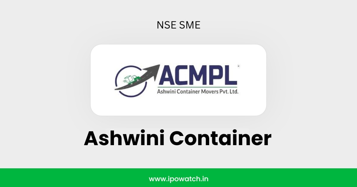 Ashwini Container Movers IPO