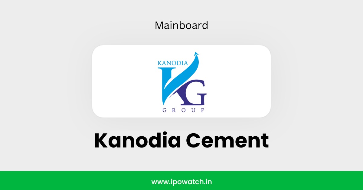 Kanodia Cement IPO