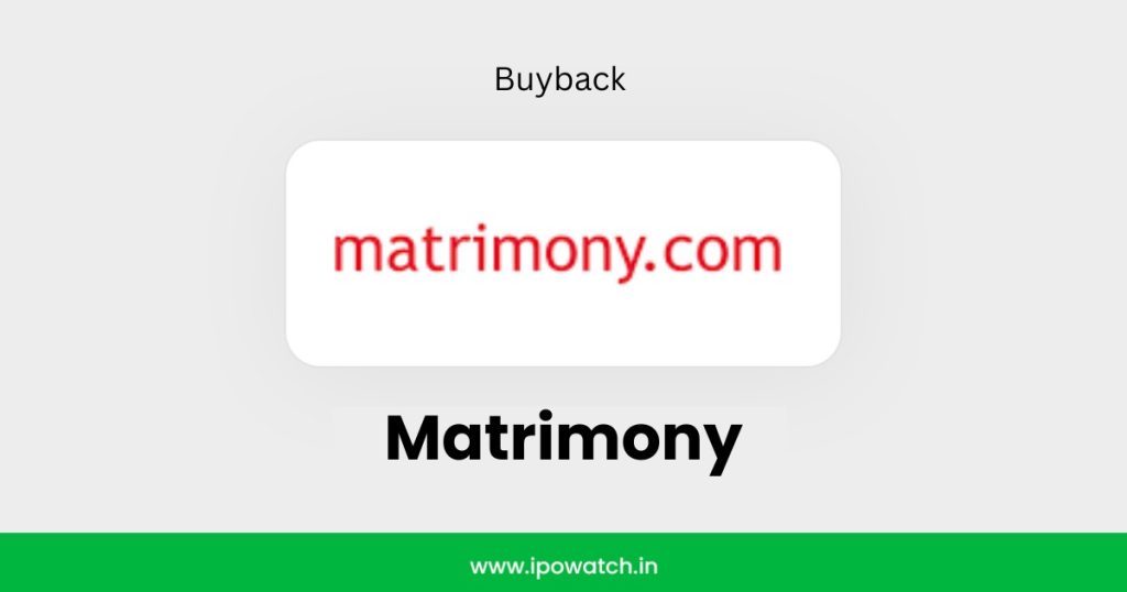 Matrimony Buyback 2025