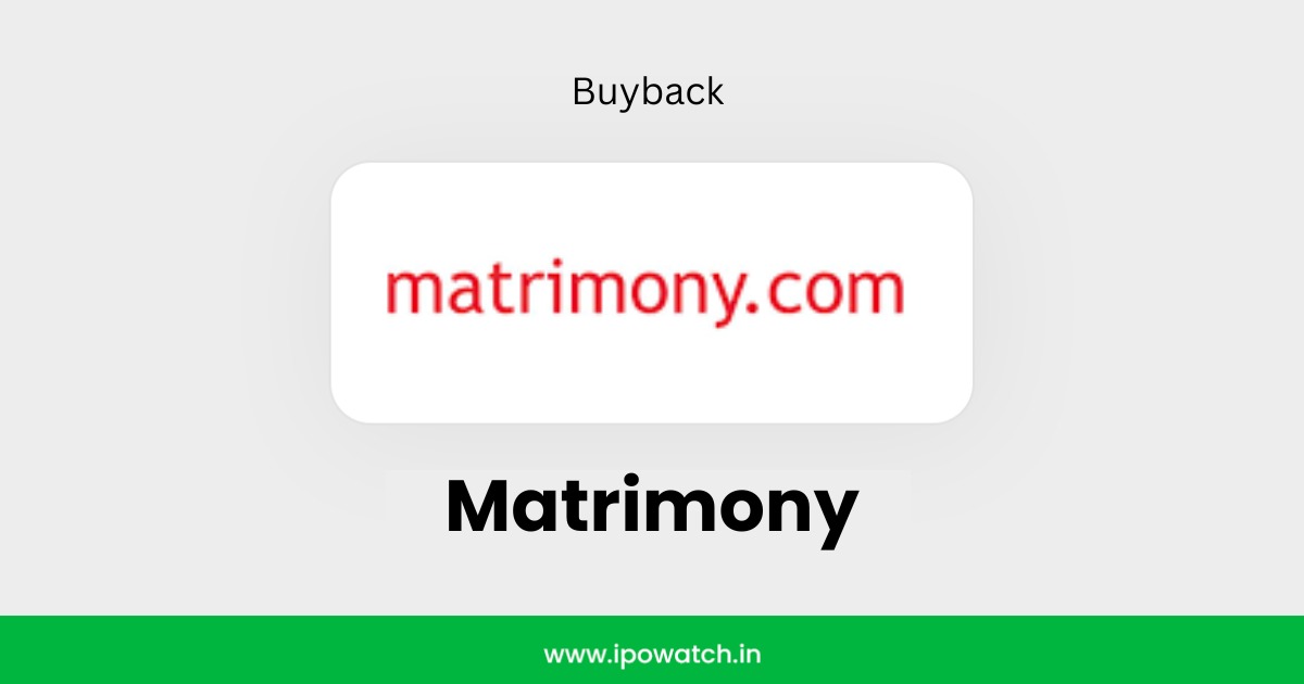 Matrimony Buyback 2025