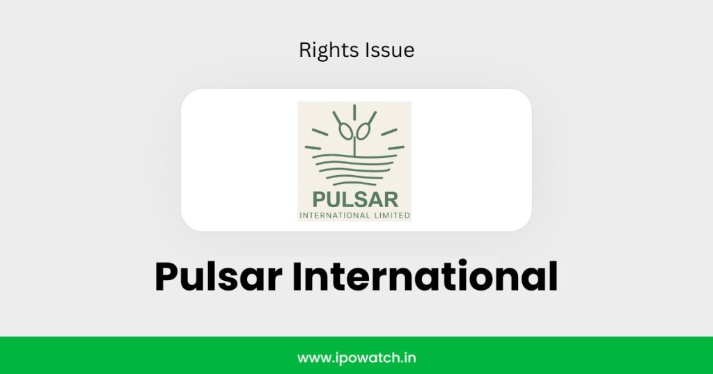 Pulsar International Rights Issue 2025
