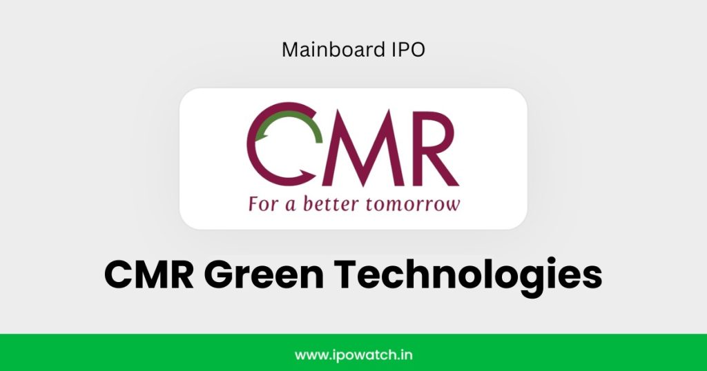 CMR Green Technologies IPO