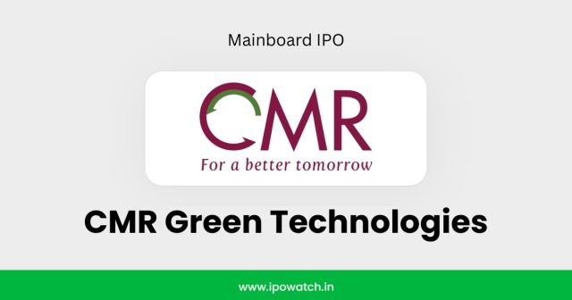 CMR Green Technologies IPO