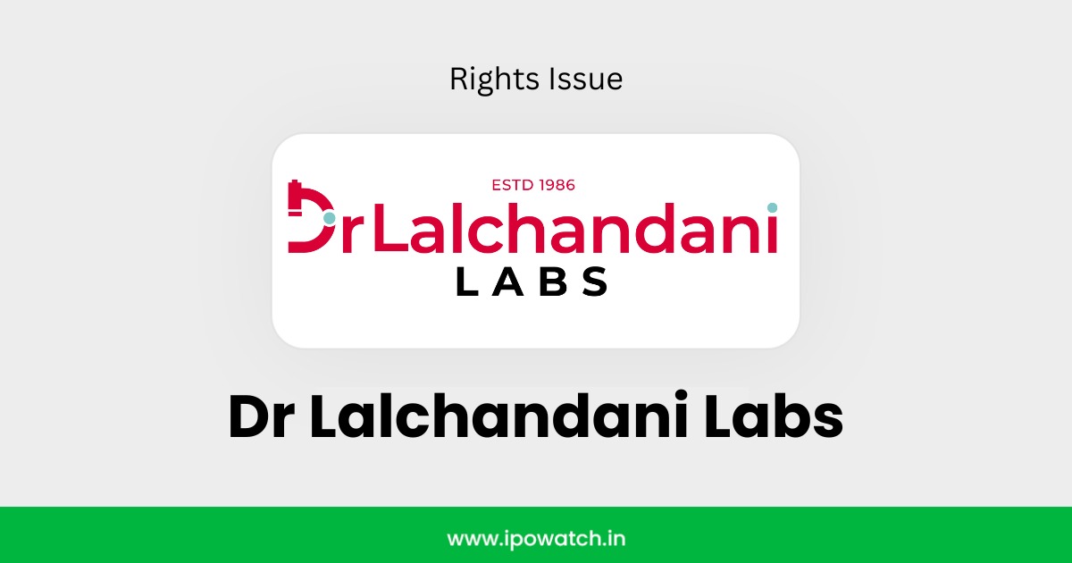 Dr Lalchandani Labs Rights Issue 2026