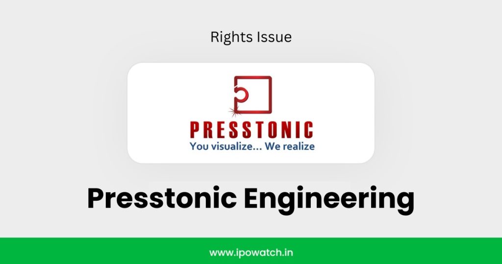 Presstonic Engineering Rights Issue 2026