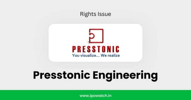 Presstonic Engineering Rights Issue 2026