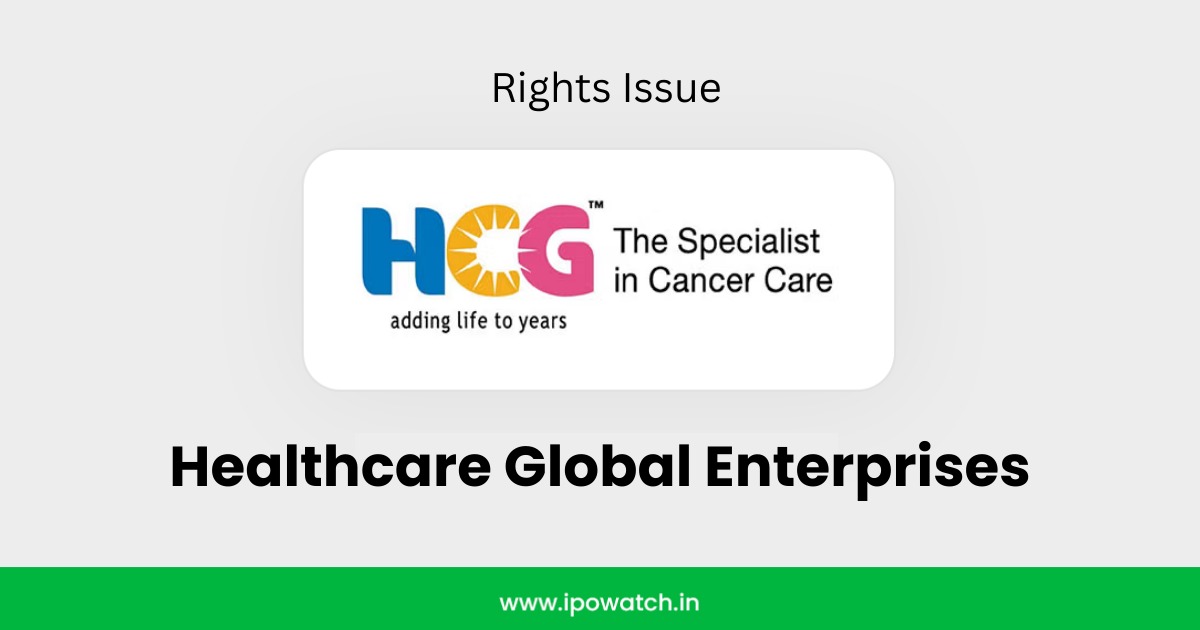 HealthCare Global Rights Issue 2026
