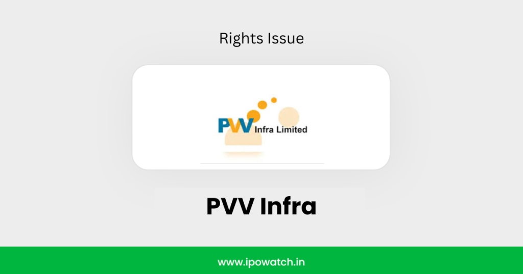 PVV Infra Rights Issue 2026
