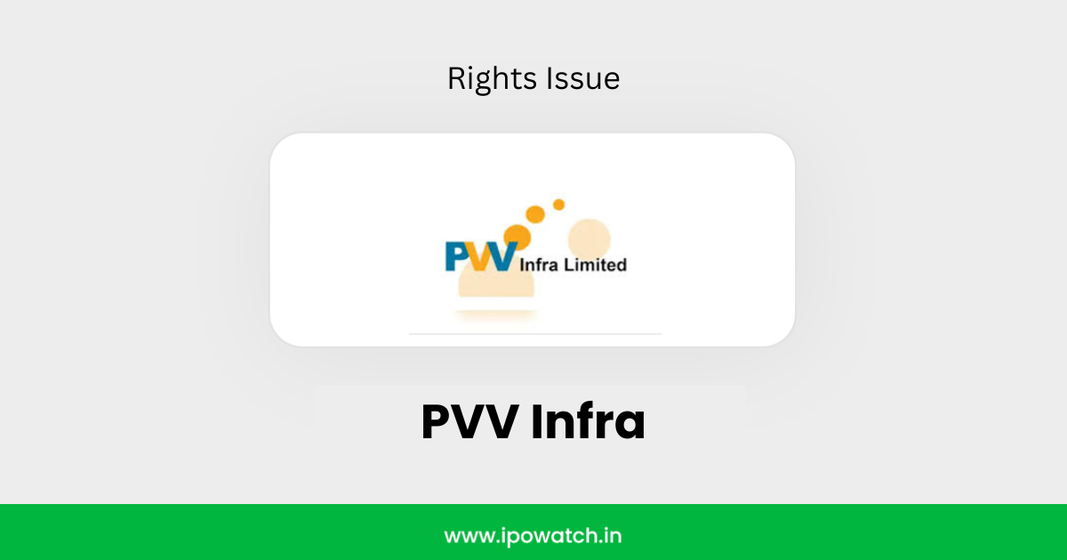 PVV Infra Rights Issue 2026
