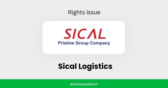 Sical Logistics Rights Issue 2026