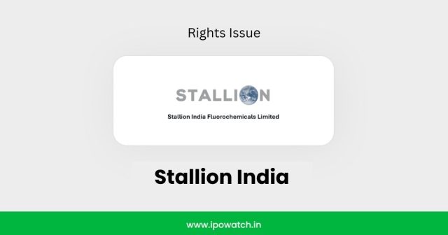 Stallion India Rights Issue 2026