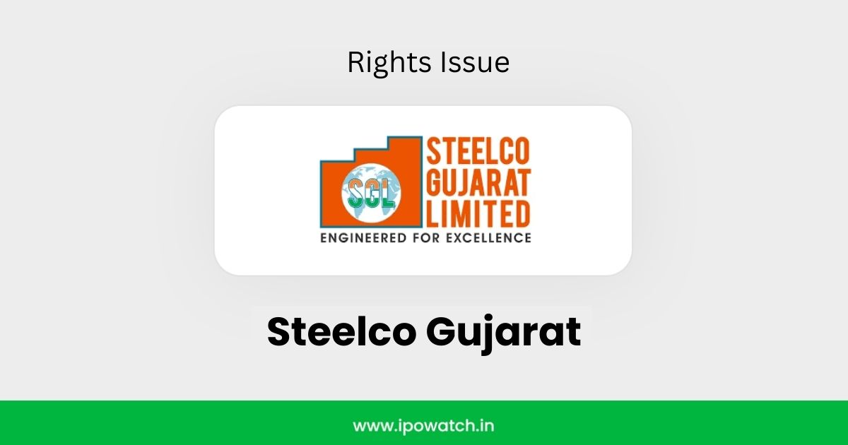 Steelco Gujarat Rights Issue 2026