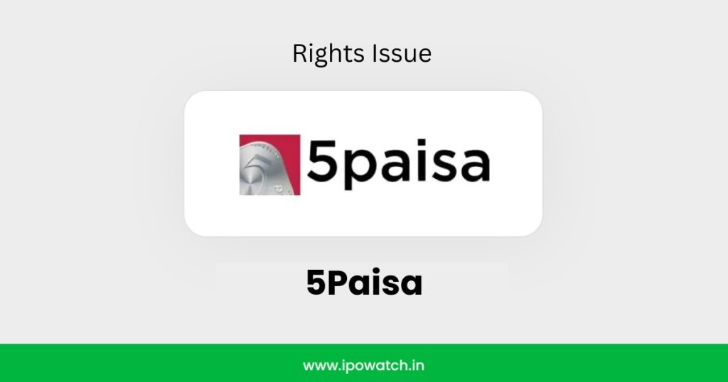 5Paisa Rights Issue 2026