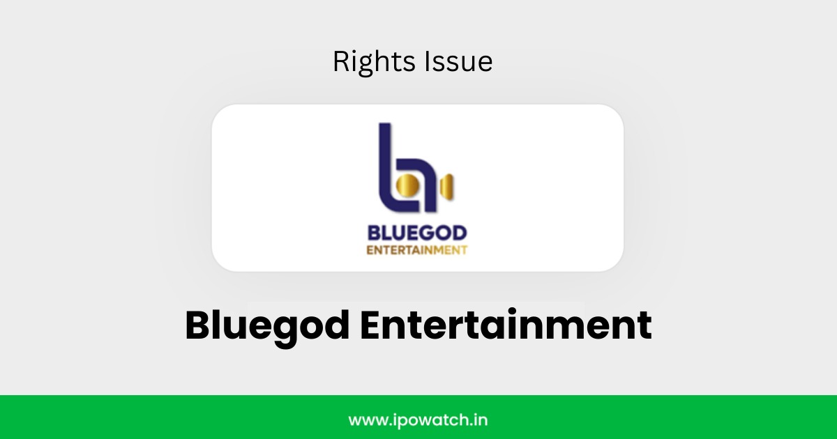 Bluegod Entertainment Rights Issue 2026