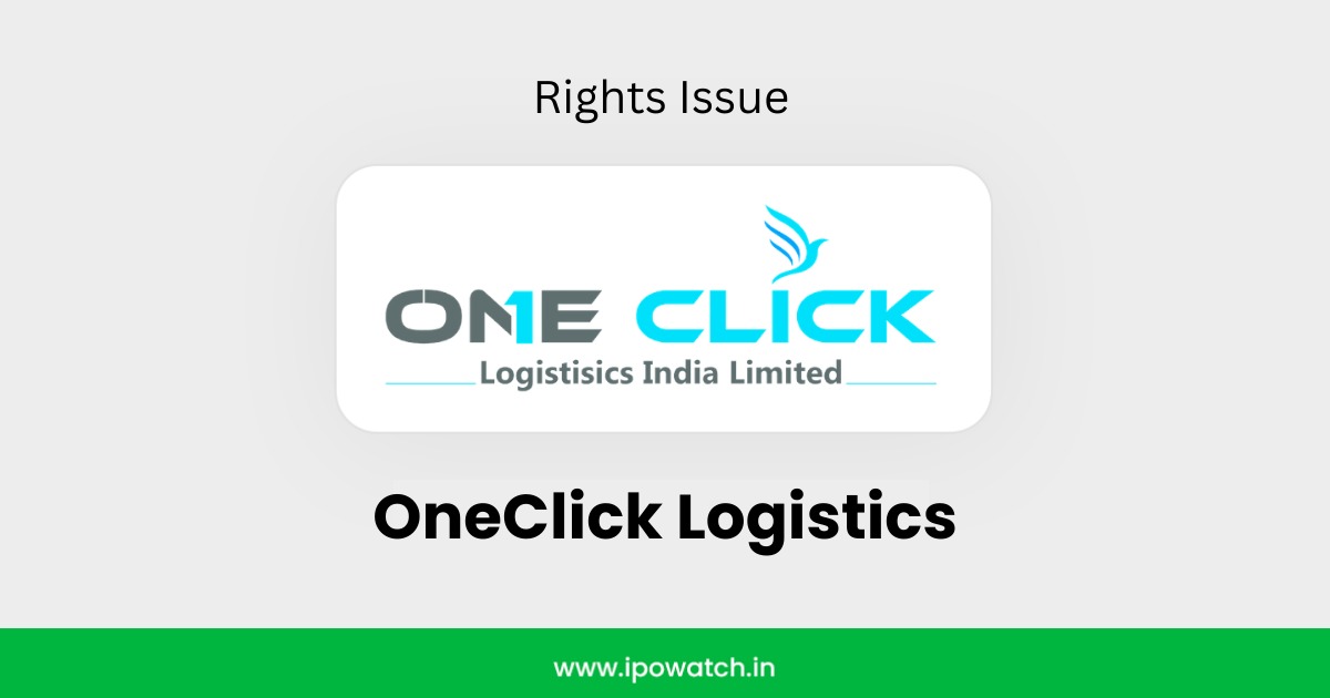 OneClick Logistics Rights Issue 2026
