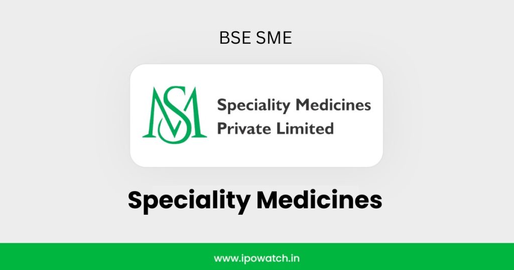 Speciality Medicines IPO