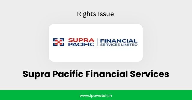 Supra Pacific Financial Services Rights Issue 2026