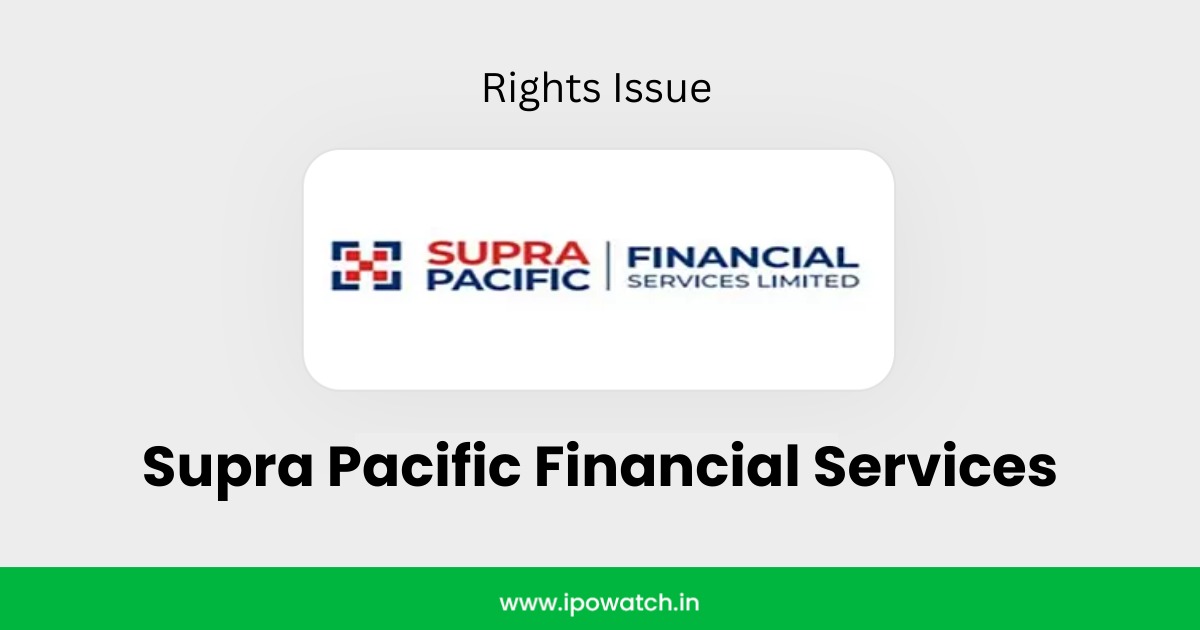 Supra Pacific Financial Services Rights Issue 2026