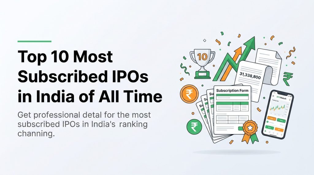 Top 10 Most Subscribed IPOs in India