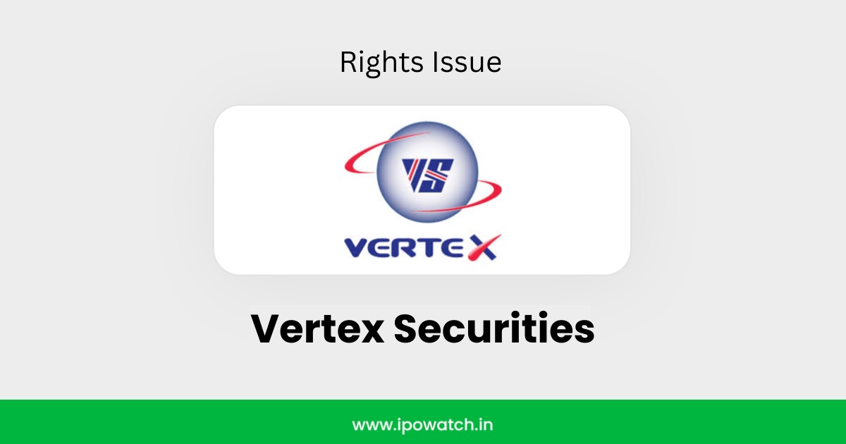 Vertex Securities Rights Issue 2026