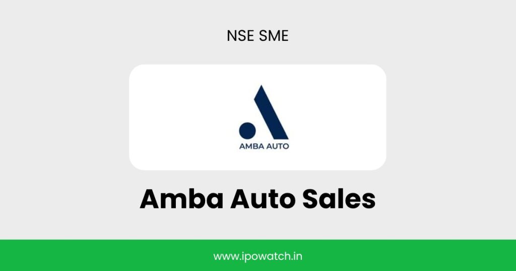 Amba Auto Sales IPO