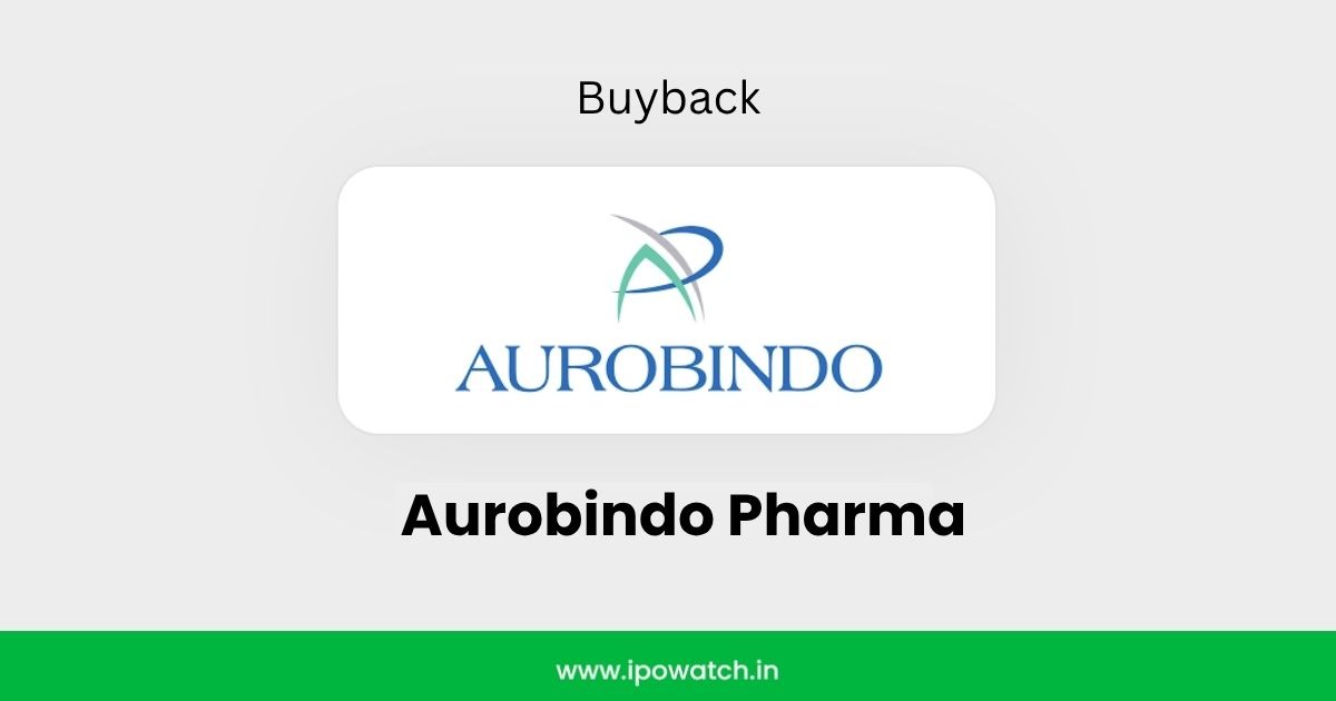 Aurobindo Pharma Buyback 2026