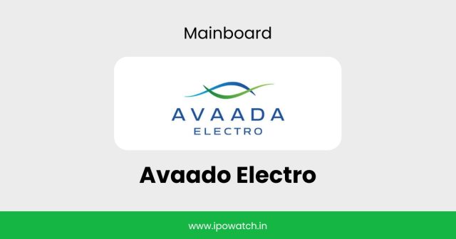 Avaada Electro IPO