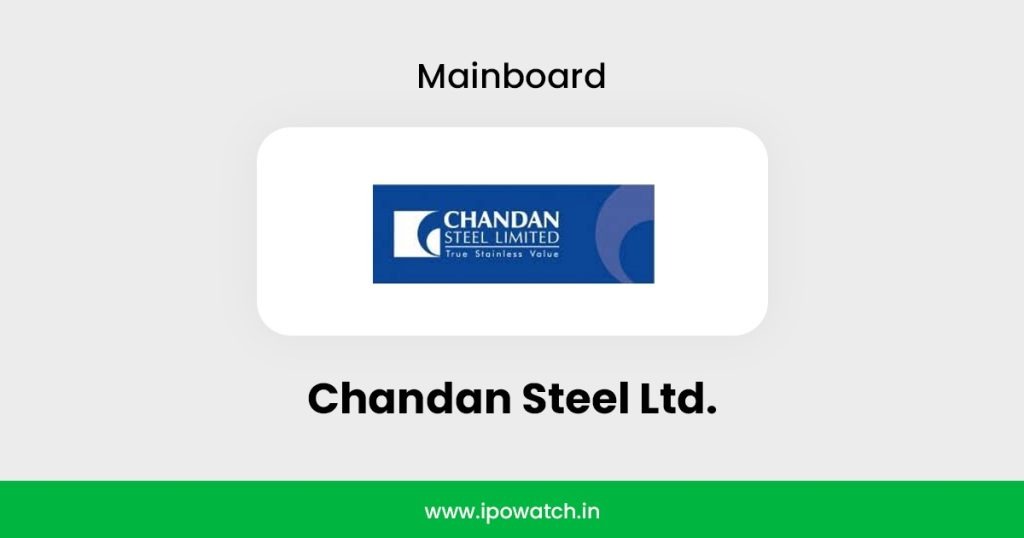 Chandan Steel IPO