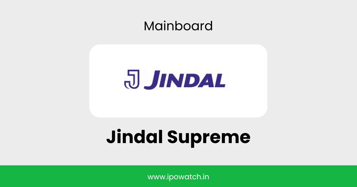Jindal Supreme IPO Allotment Status Online