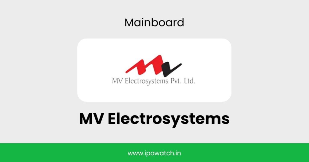 MV Electrosystems IPO