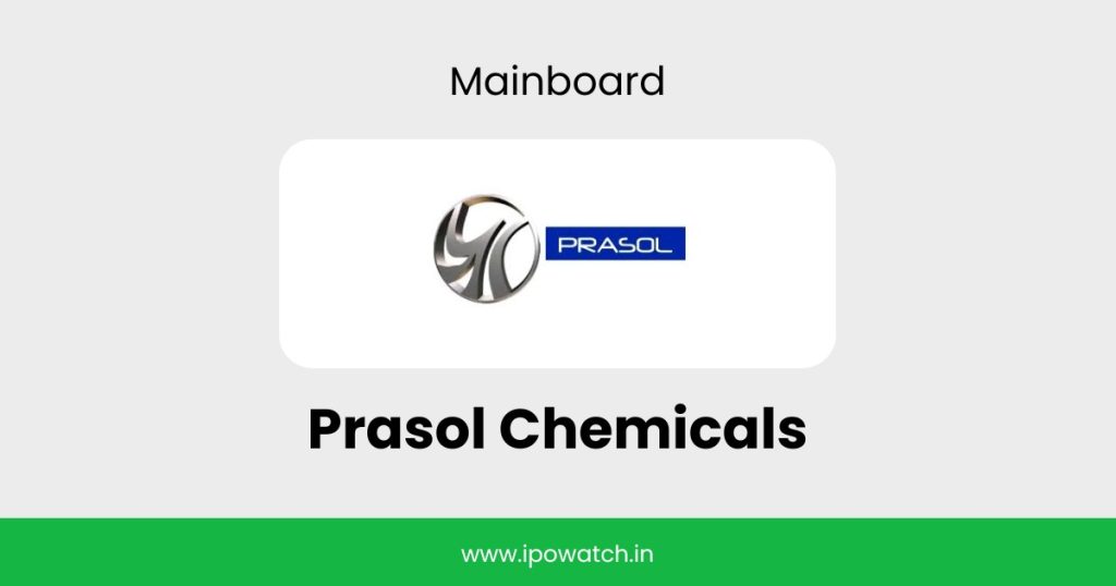 Prasol Chemicals IPO