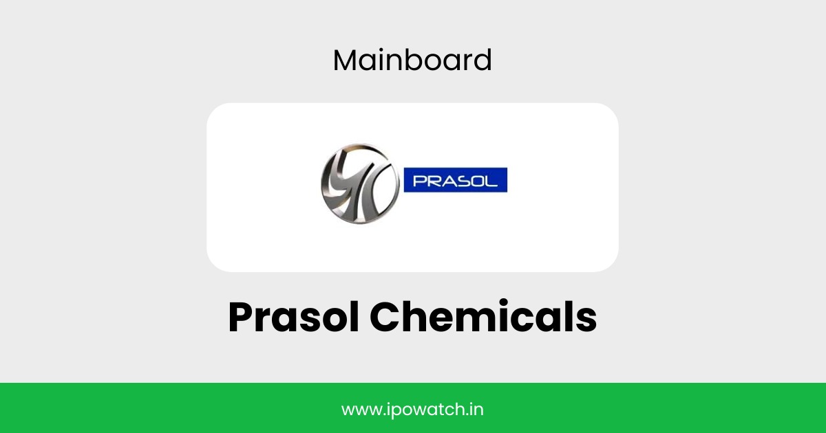 Prasol Chemicals IPO