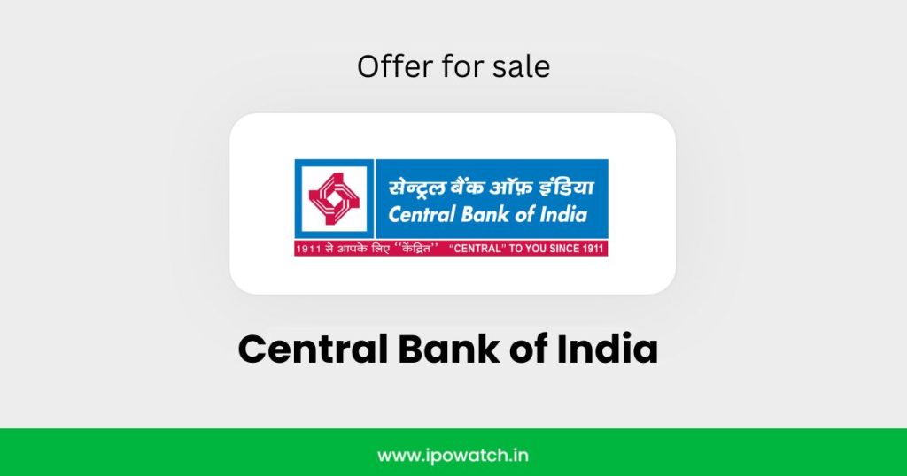 Central Bank of India OFS 2026