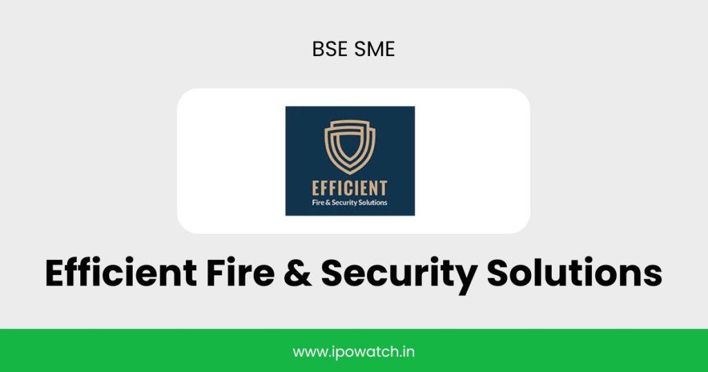 Efficient Fire & Security IPO