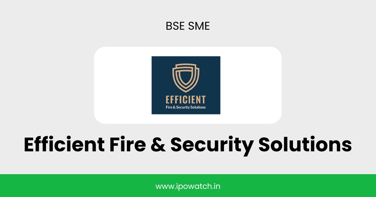 Efficient Fire & Security IPO