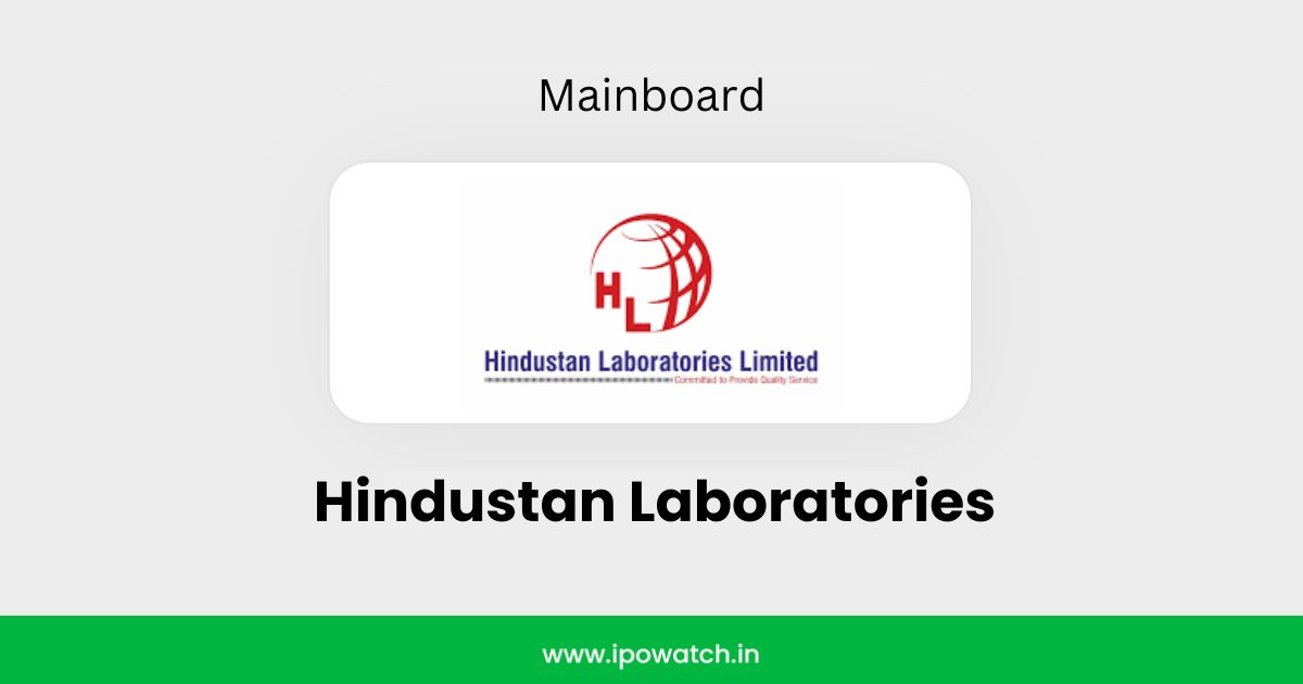 Hindustan Laboratories IPO