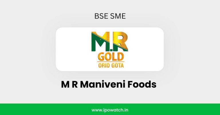 M R Maniveni Foods IPO