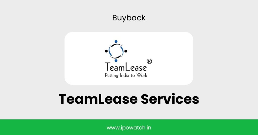 TeamLease Services Buyback 2026
