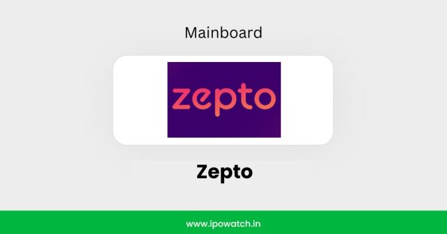 Zepto IPO