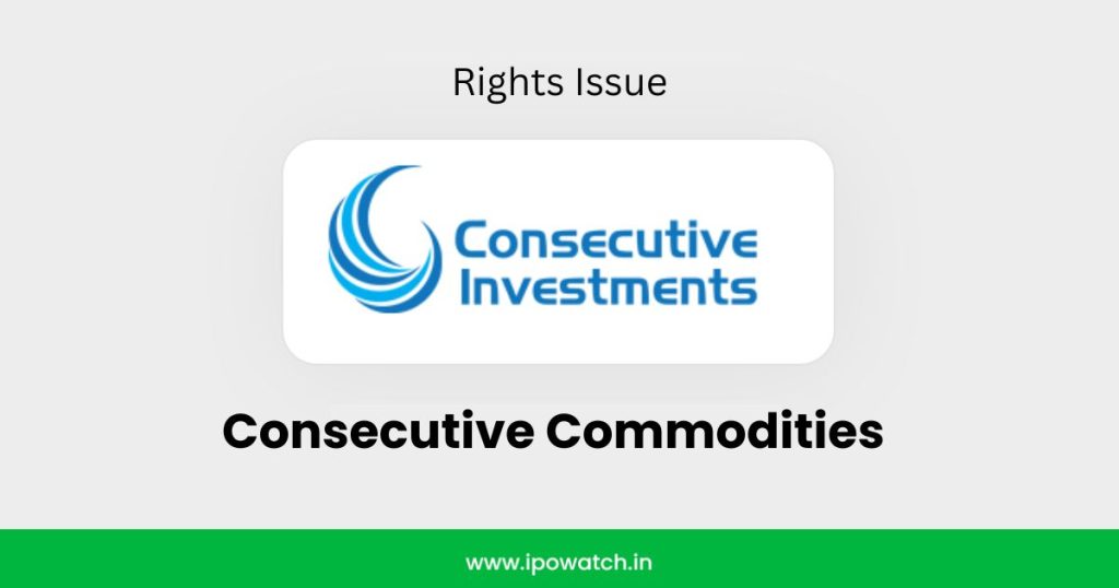 Consecutive Commodities Rights Issue 2026