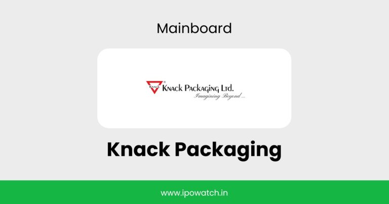 Knack Packaging IPO