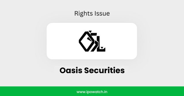 Oasis Securities Rights Issue 2026