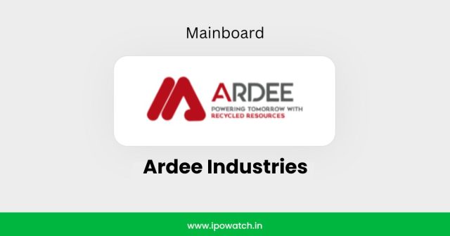 Ardee Industries IPO