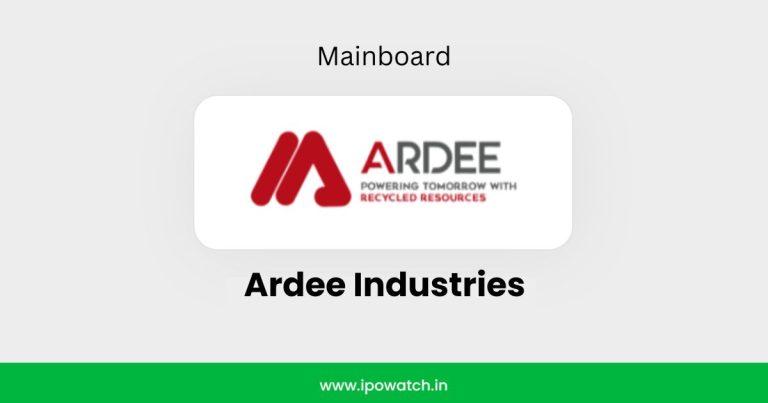 Ardee Industries IPO